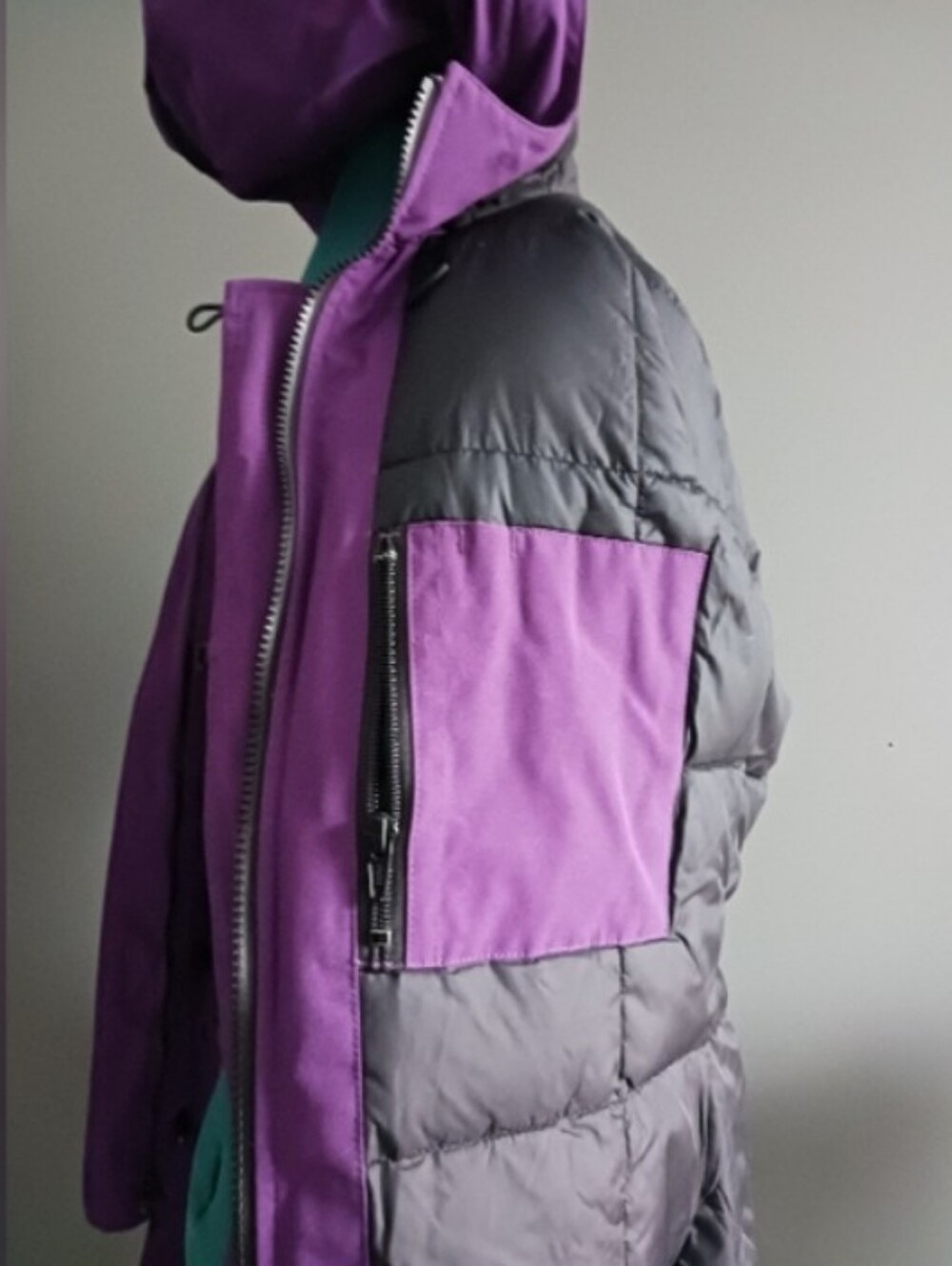 Canada Goose Brittania Purple Parka ,coat Size Girls XL/18/,women Size XS - Picture 15 of 16